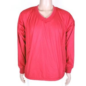 Cabela's Lightweight Men Jacket V-neck Pullover Long Sleeves Size XL